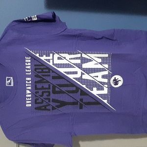 Overwatch league large purple shirt
